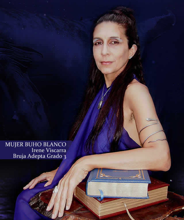 Maga Sacerdotisa de La Diosa Mujer Búho Blanco Irene Viscarra